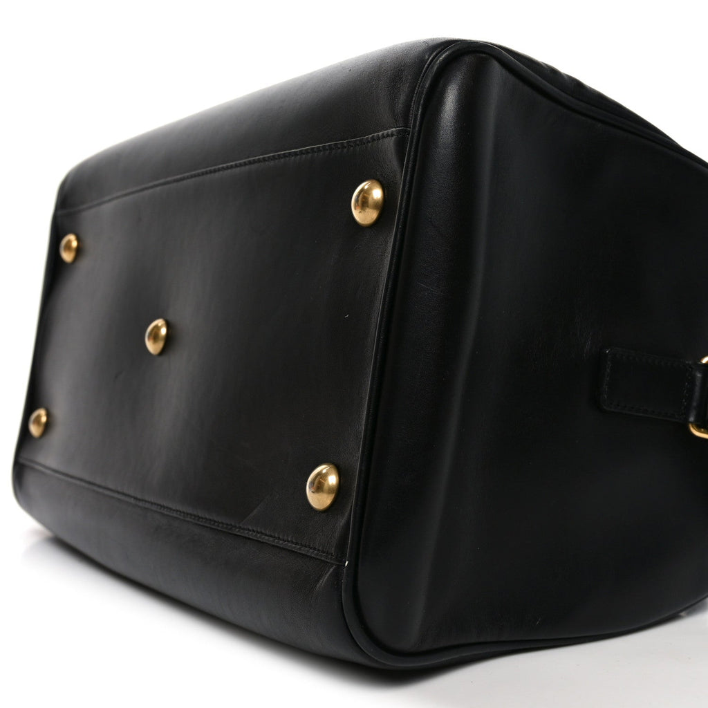 Calfskin Classic Duffle 6 Black
