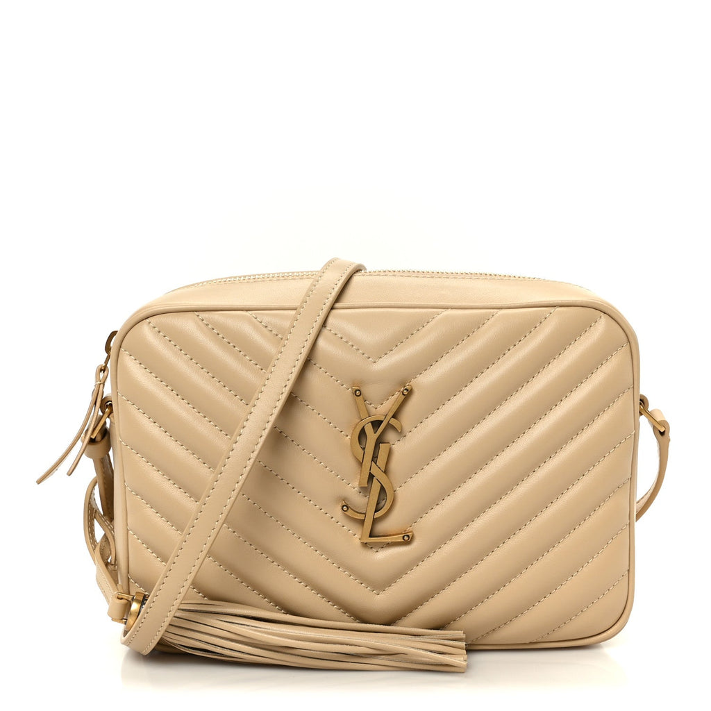 Calfskin Matelasse Monogram Lou Camera Bag Avorio