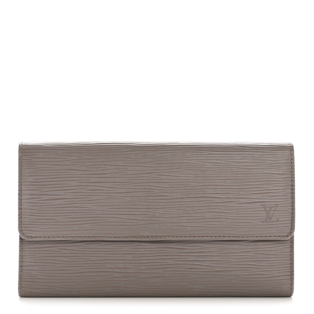 Epi Porte Tresor International Wallet LILAC