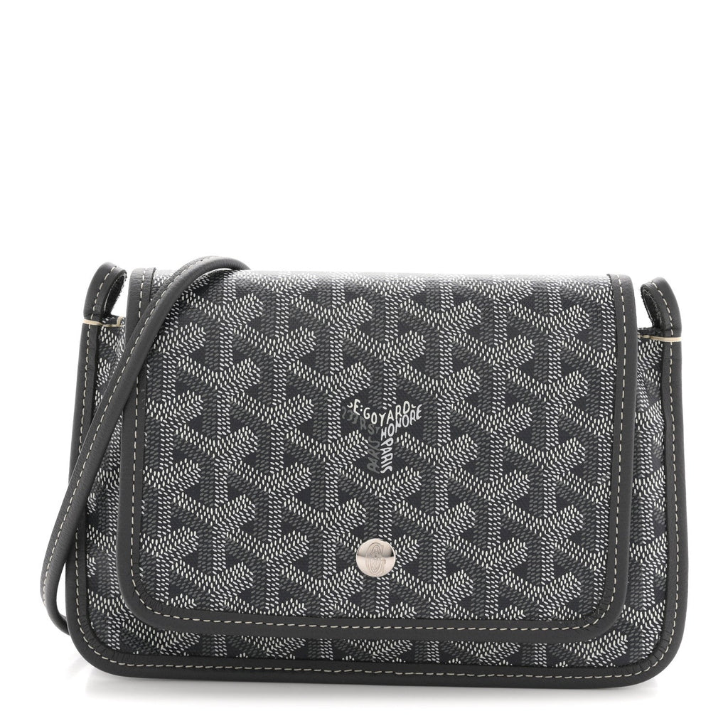 Goyardine Plumet Wallet Clutch Grey