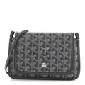 Goyardine Plumet Wallet Clutch Grey