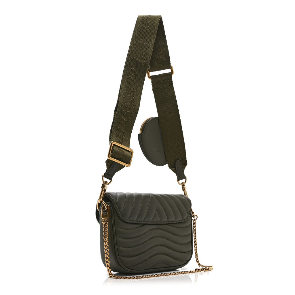 Calfskin New Wave Multi Pochette Kaki