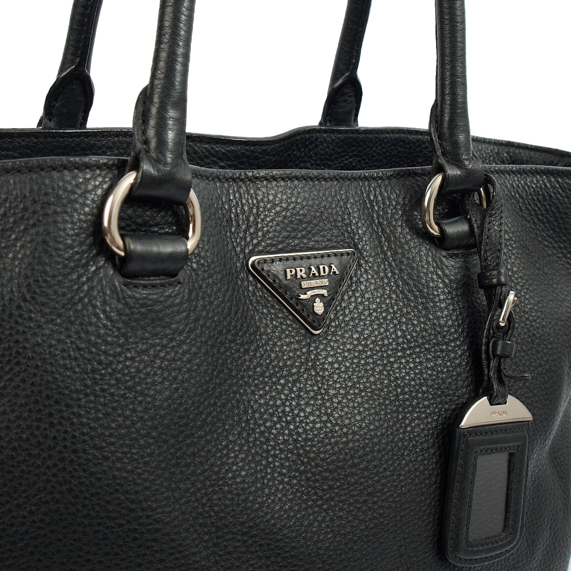 Prada Tote Tote in Black, Calfskin