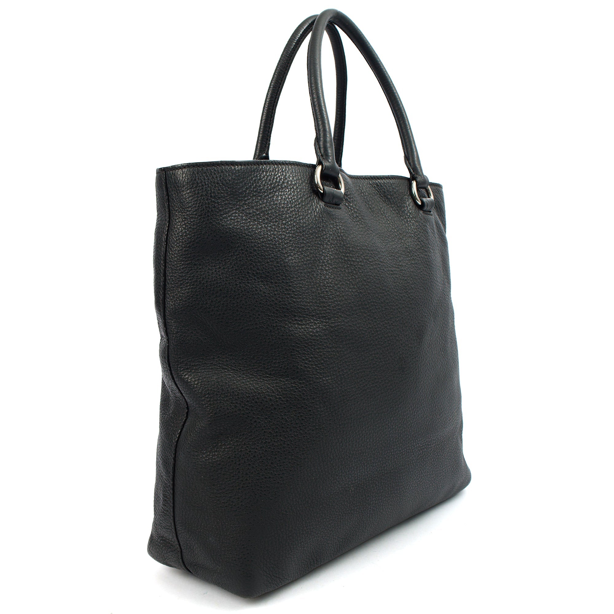 Prada Tote Tote in Black, Calfskin