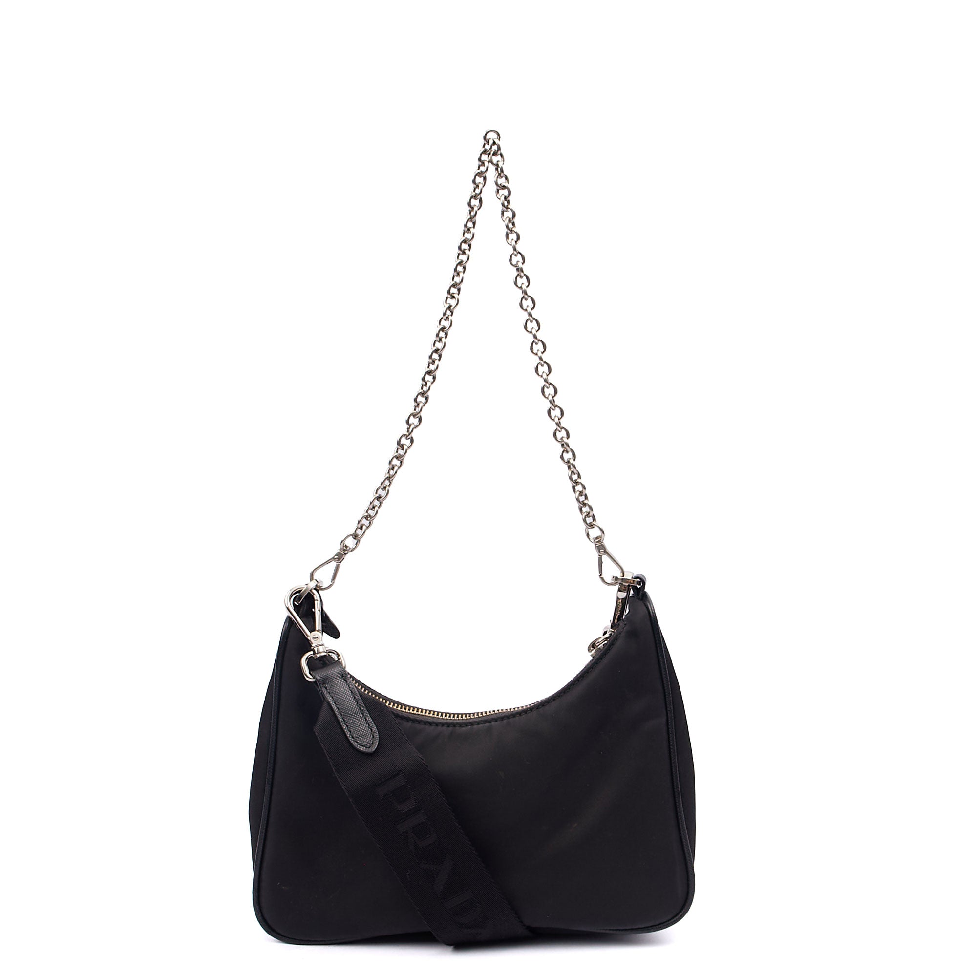 Prada Cross Body Re-Edition 2005 Re-Nylon Bag in Black, Nylon