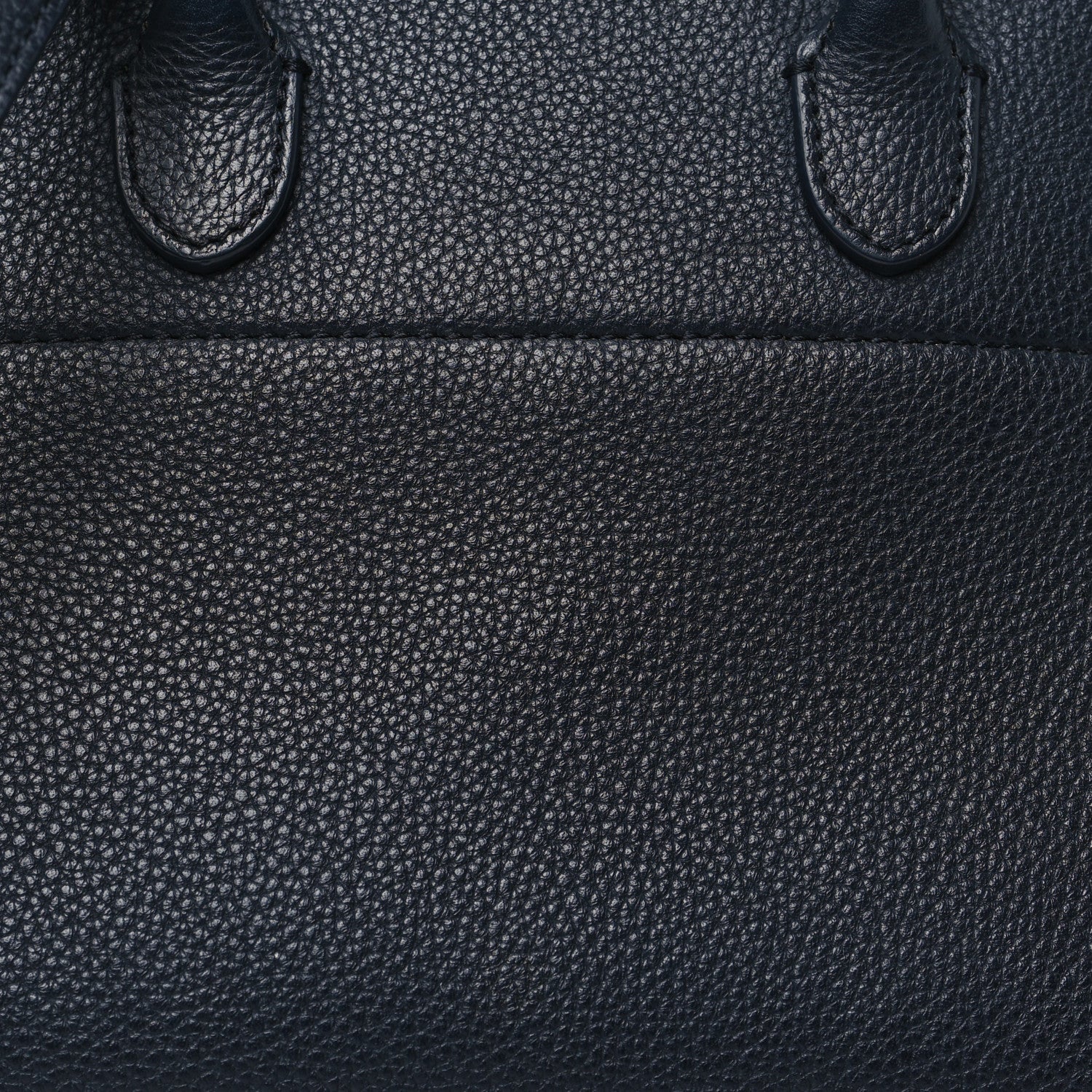 Grained Calfskin Soft Margaux 10 Navy
