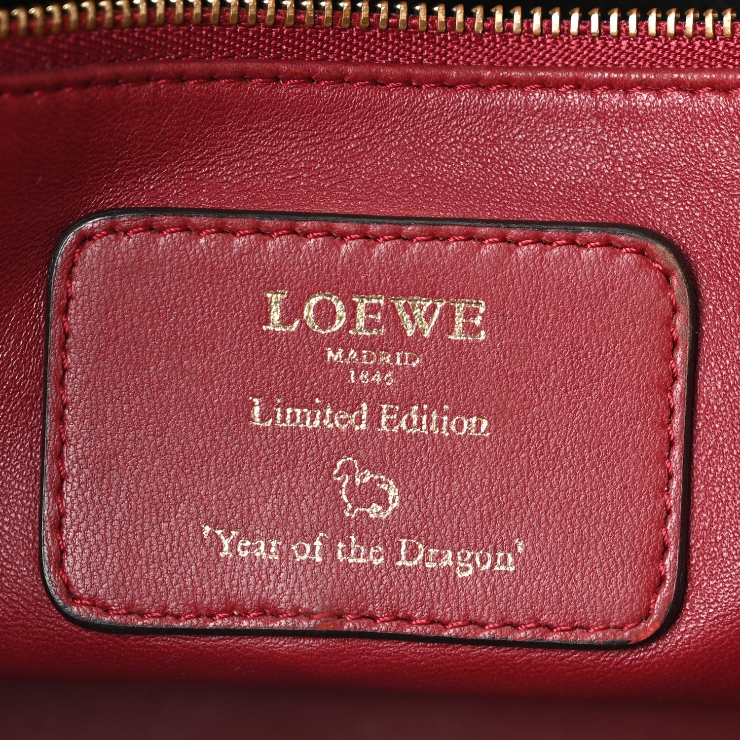 Calfskin Amazona 36 Burgundy
