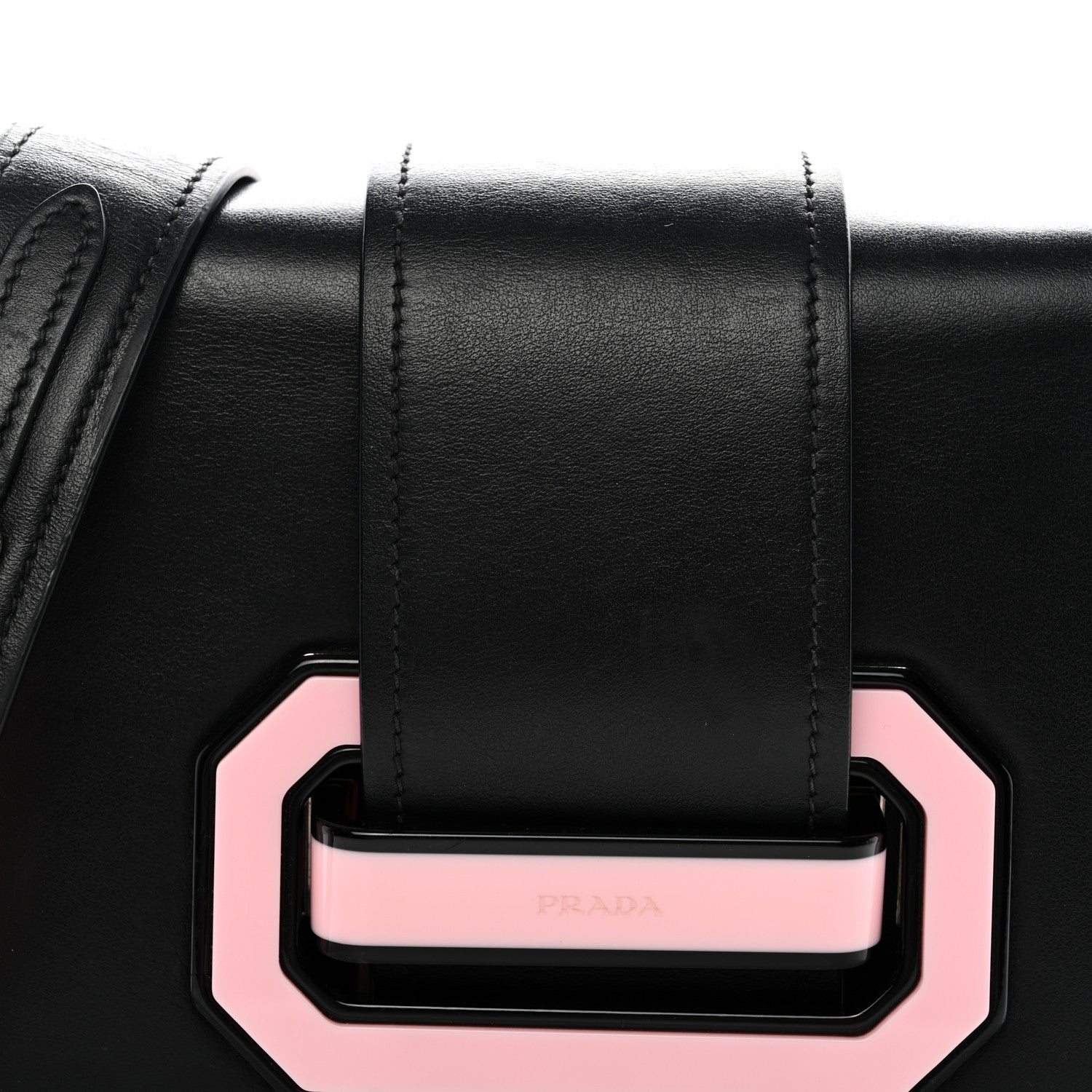 City Calf Plex Ribbon Bag Black Rosa