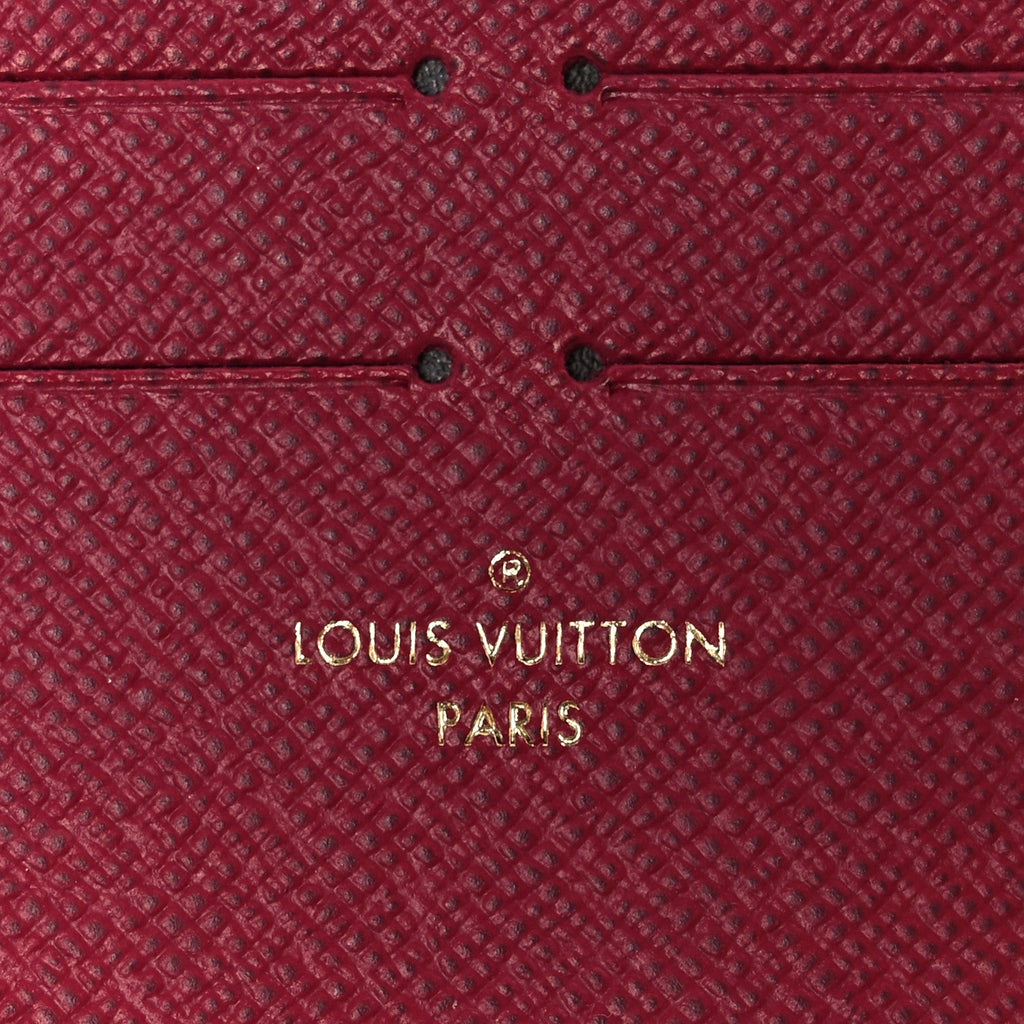 Monogram Pochette Felicie Chain Wallet Fuchsia