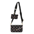 Monogram Fall For You Felicie Strap & Go Black