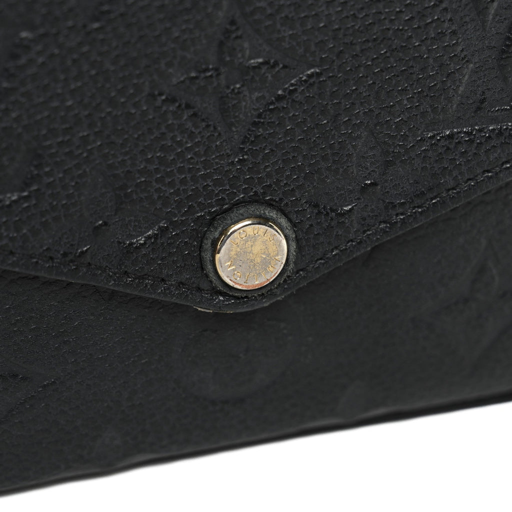 Empreinte Pochette Felicie Chain Wallet Black