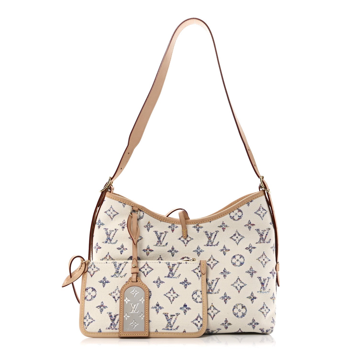Monogram Jacquard CarryAll PM Multicolor Beige