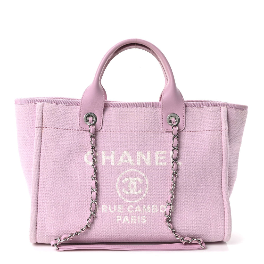 Mixed Fibers Small Deauville Tote Pink