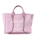 Mixed Fibers Small Deauville Tote Pink