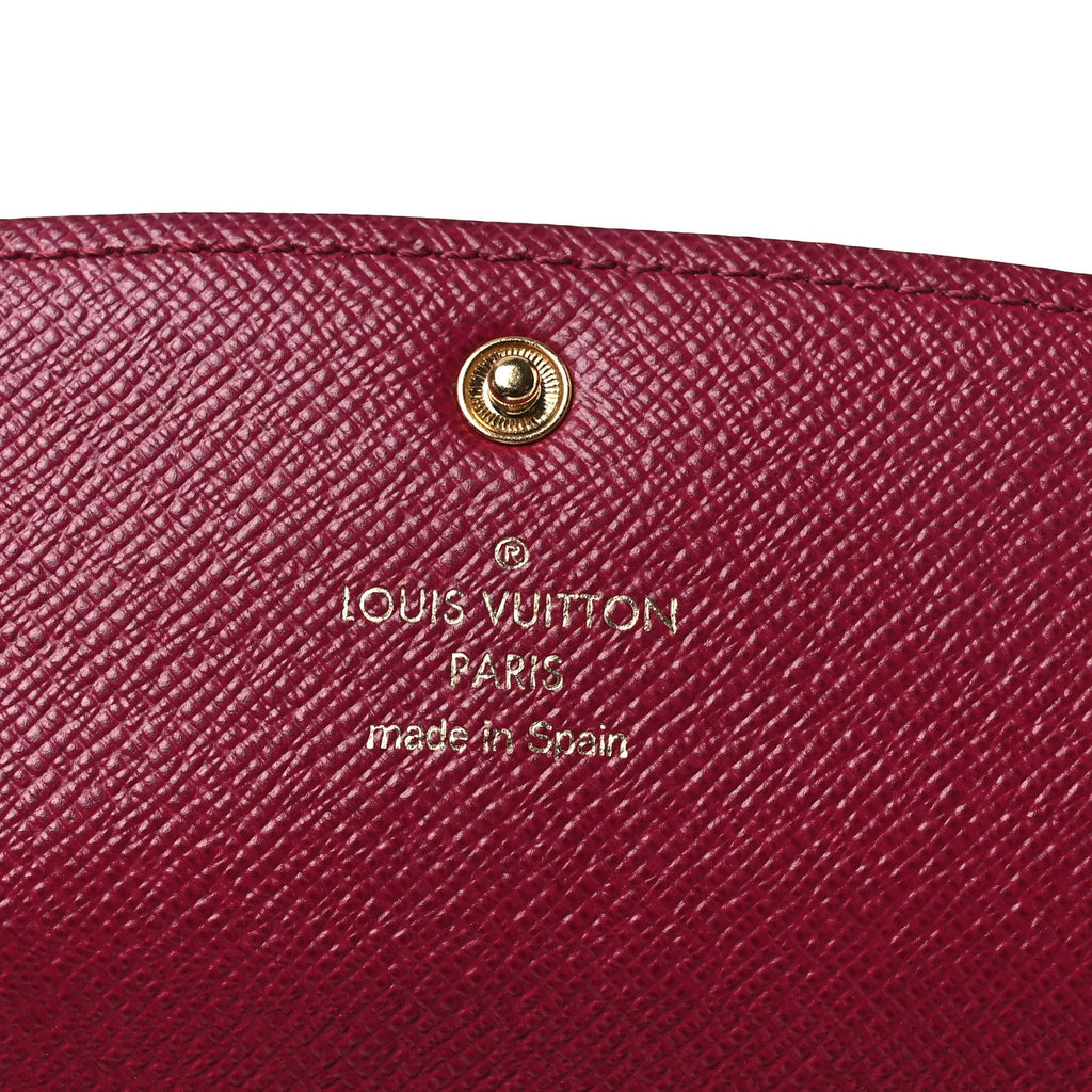 Monogram Emilie Wallet Fuchsia
