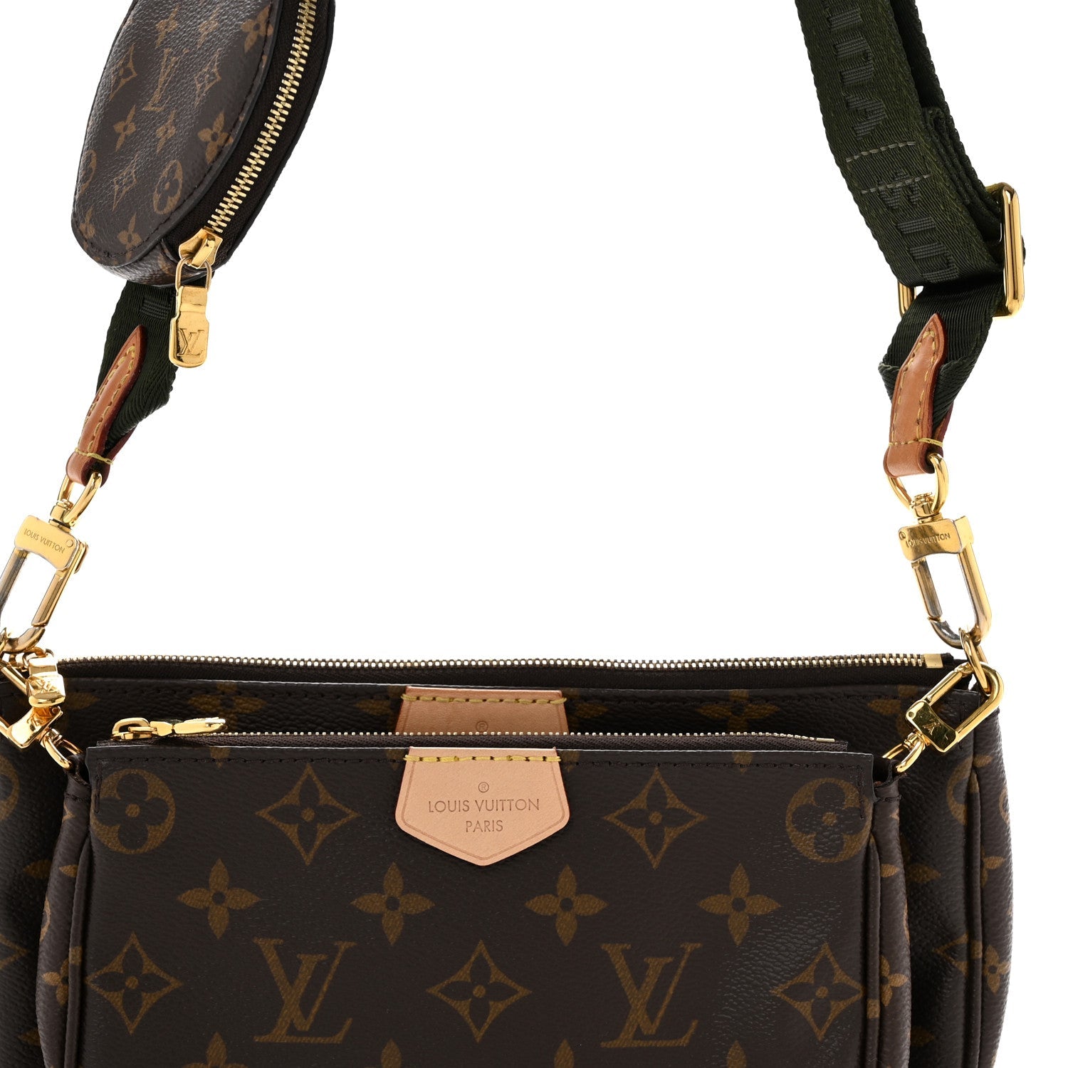 Monogram Multi Pochette Accessories Kaki