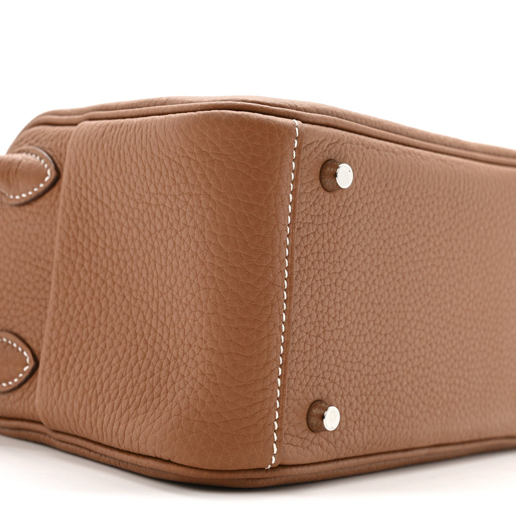 Taurillon Clemence Mini Lindy 20 Gold
