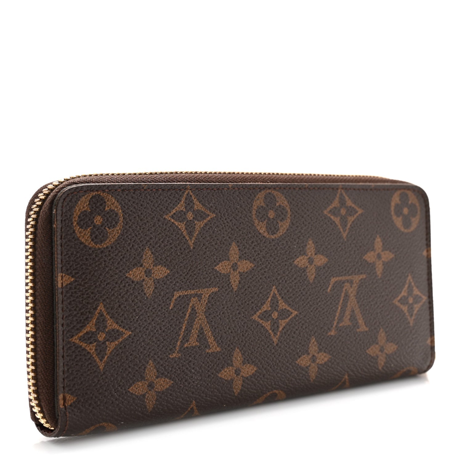 Monogram Clemence Wallet Fuchsia