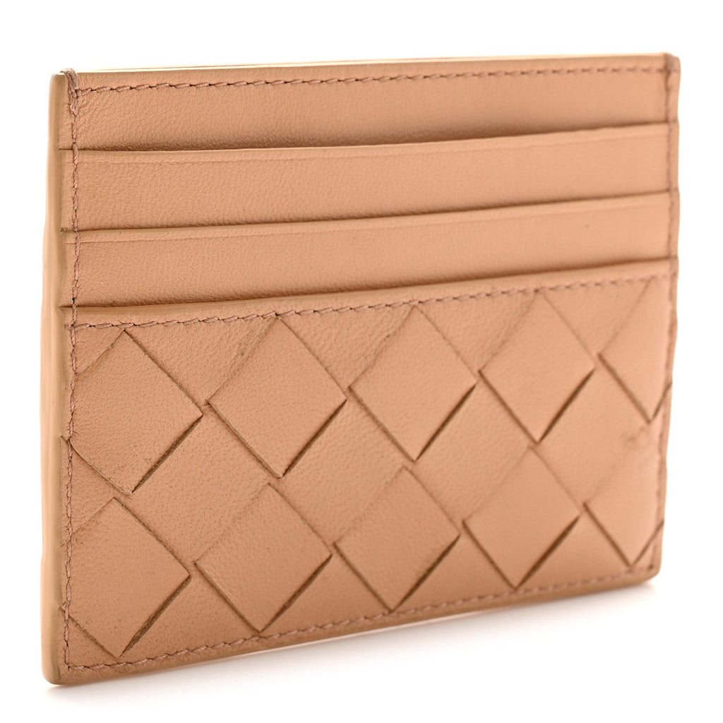 Nappa Intrecciato  Holder Almond