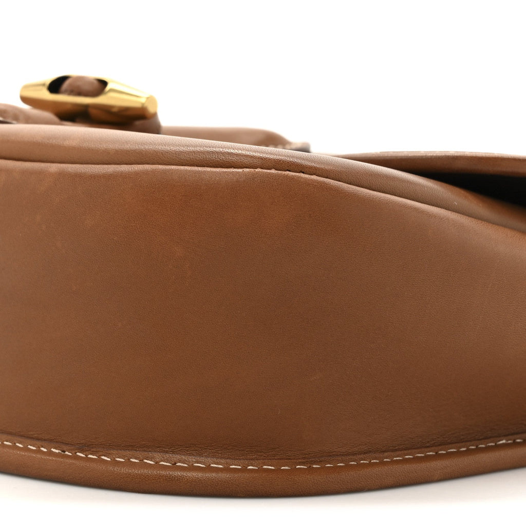 Vegetable Tanned Calfskin Le Caban Satchel Bag Brick