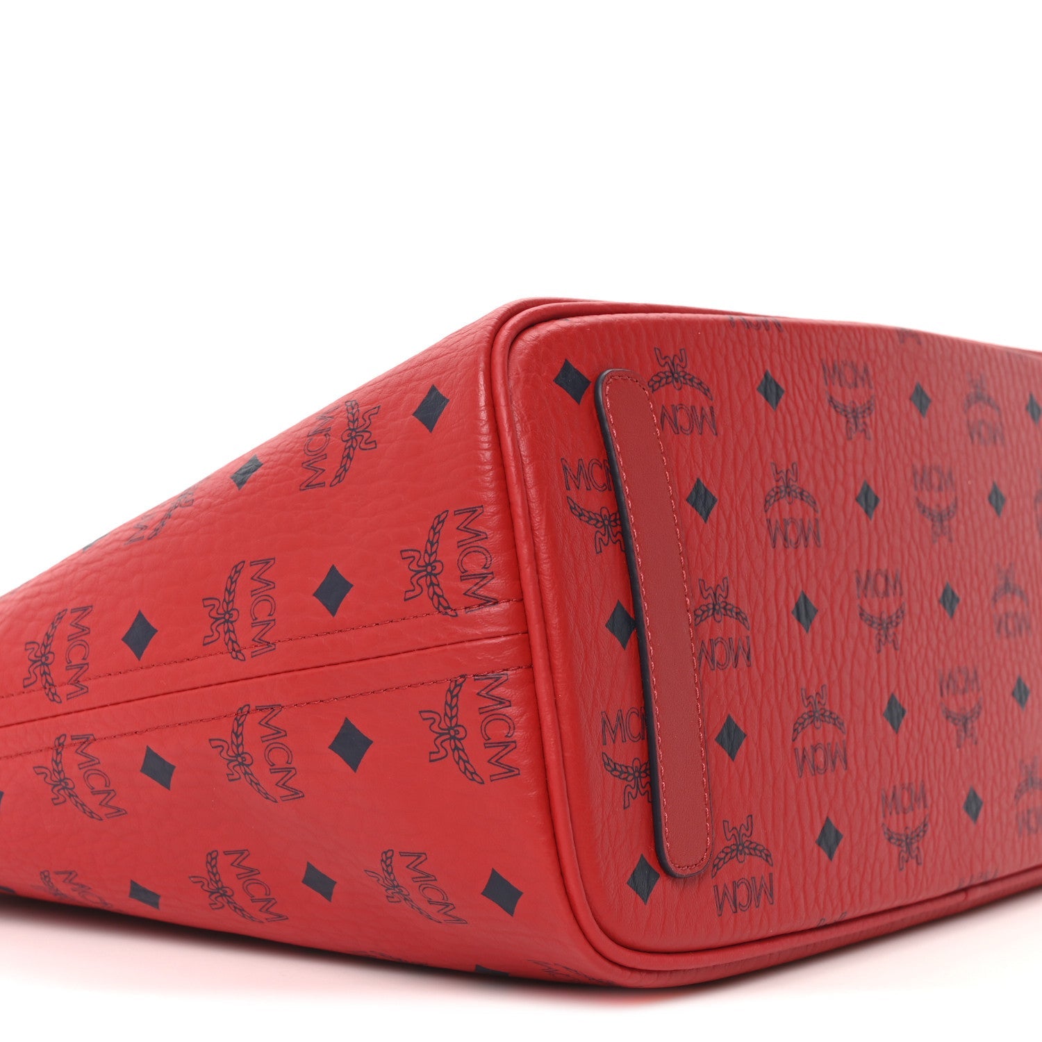 Visetos Medium Liz Reversible Shopper Tote Candy Red