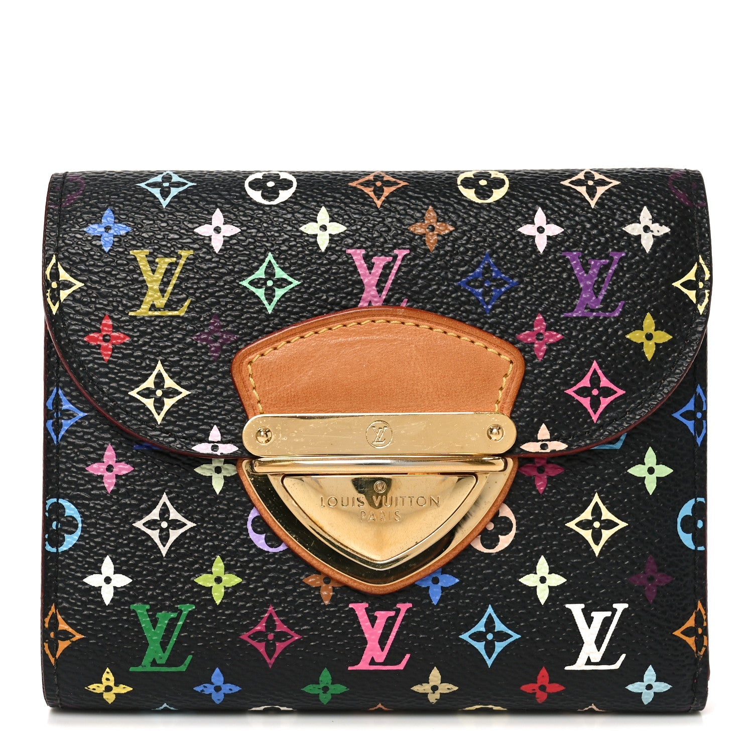 Monogram Multicolor Joey Wallet Black Grenade