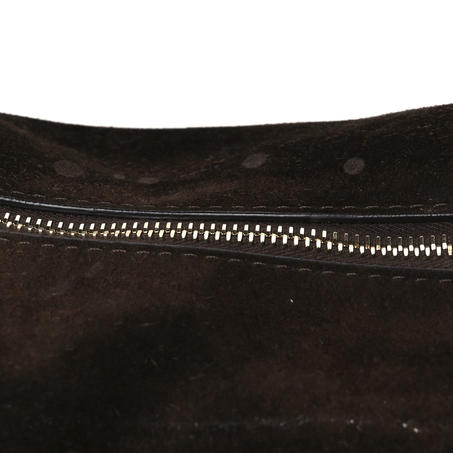Suede Calfskin Medium Olivia Hobo Coffee