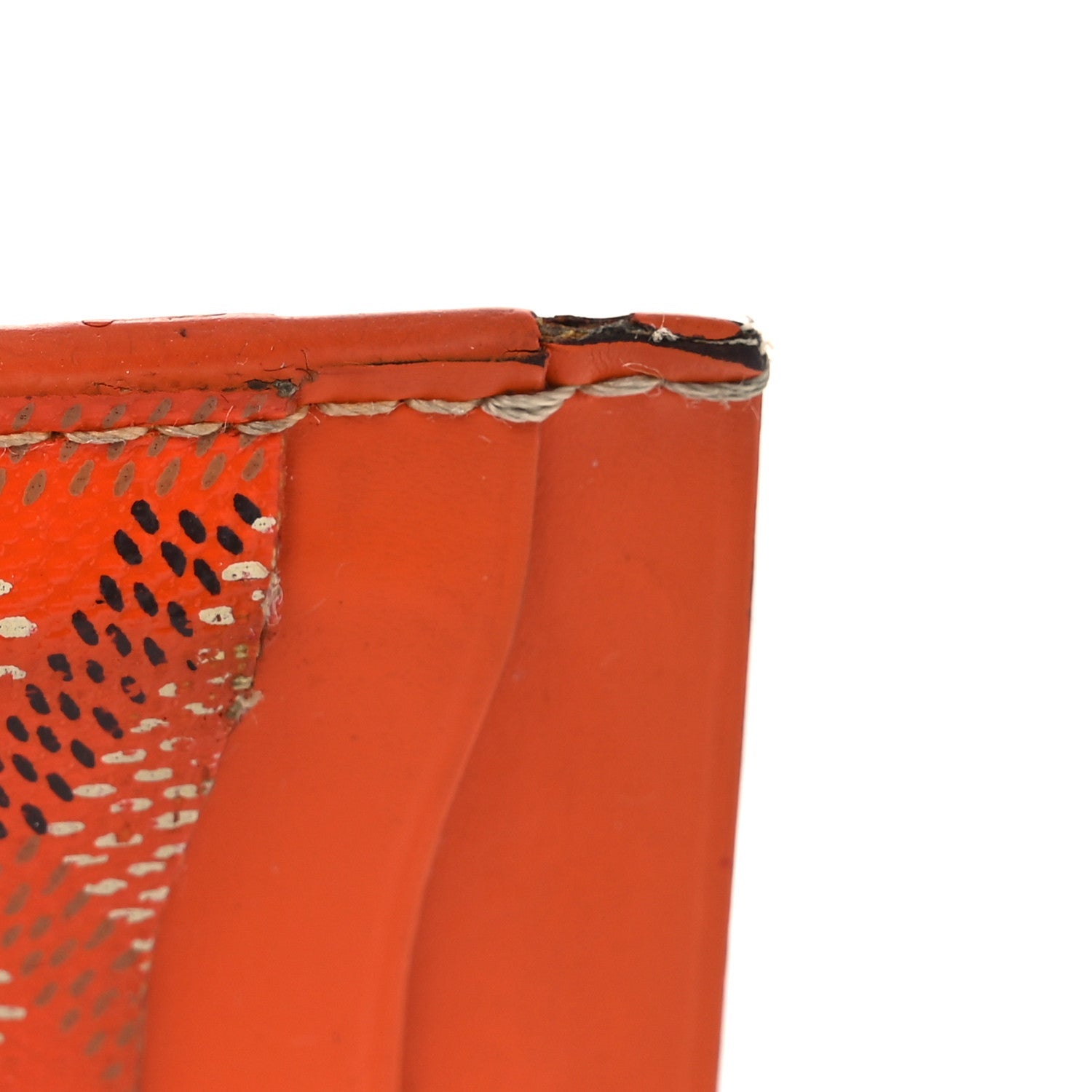 Goyardine Saint Sulpice  Holder Orange