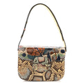 Snakeskin Horsebit 1955 Shoulder Bag Multicolor