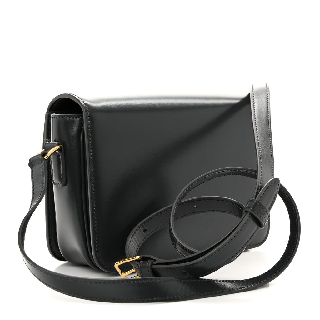 Shiny Calfskin Teen Triomphe Dark Grey