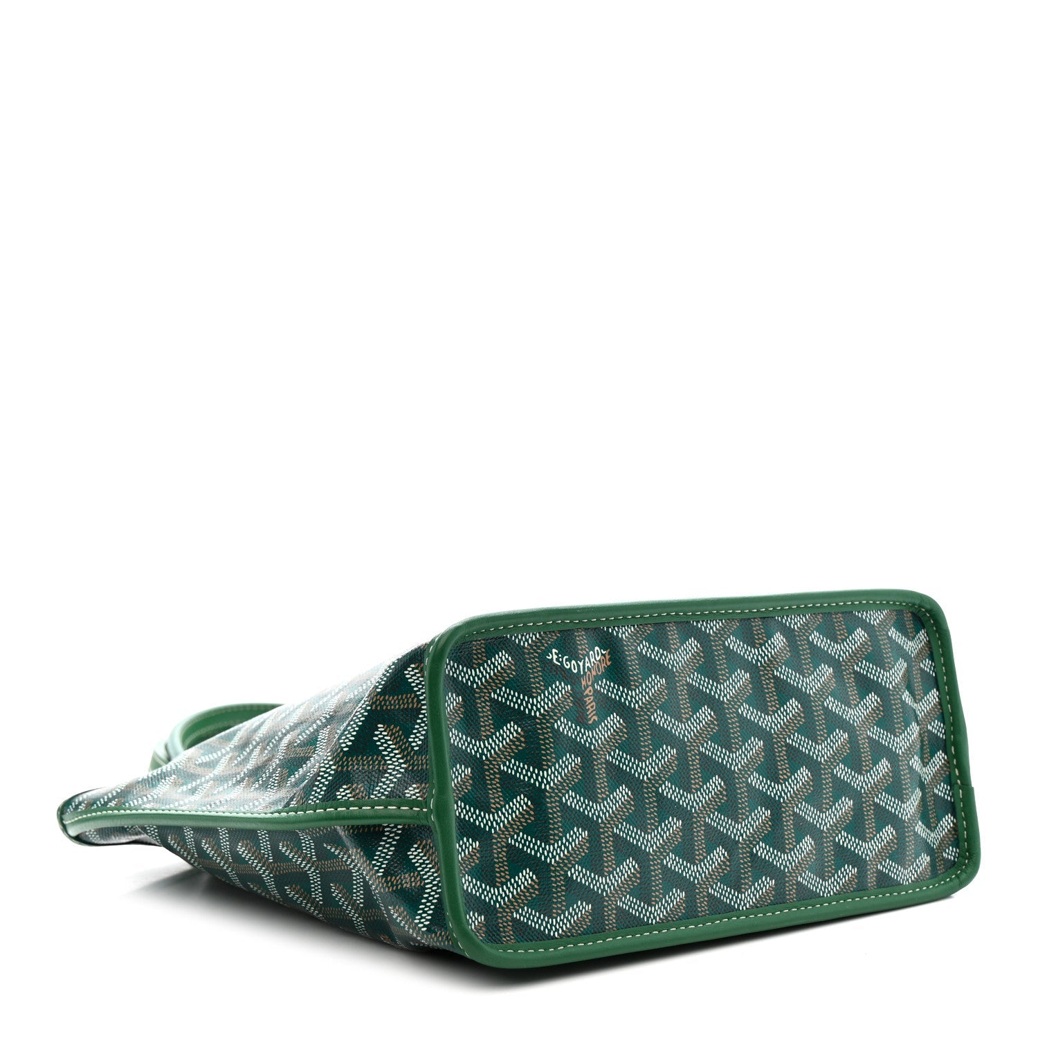 Goyardine Reversible Mini Anjou Green
