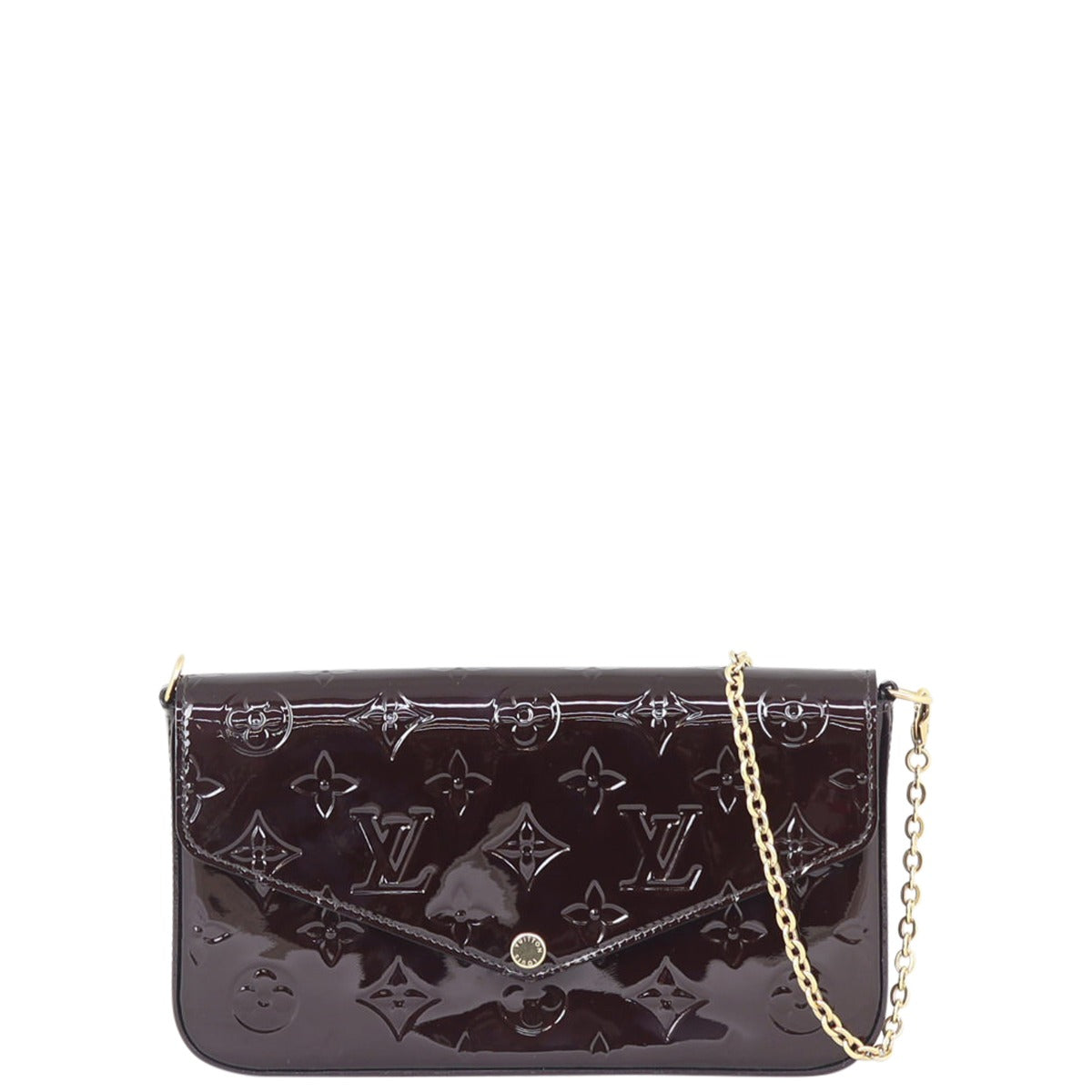 Louis Vuitton Pochette Felicie Monogram Vernis