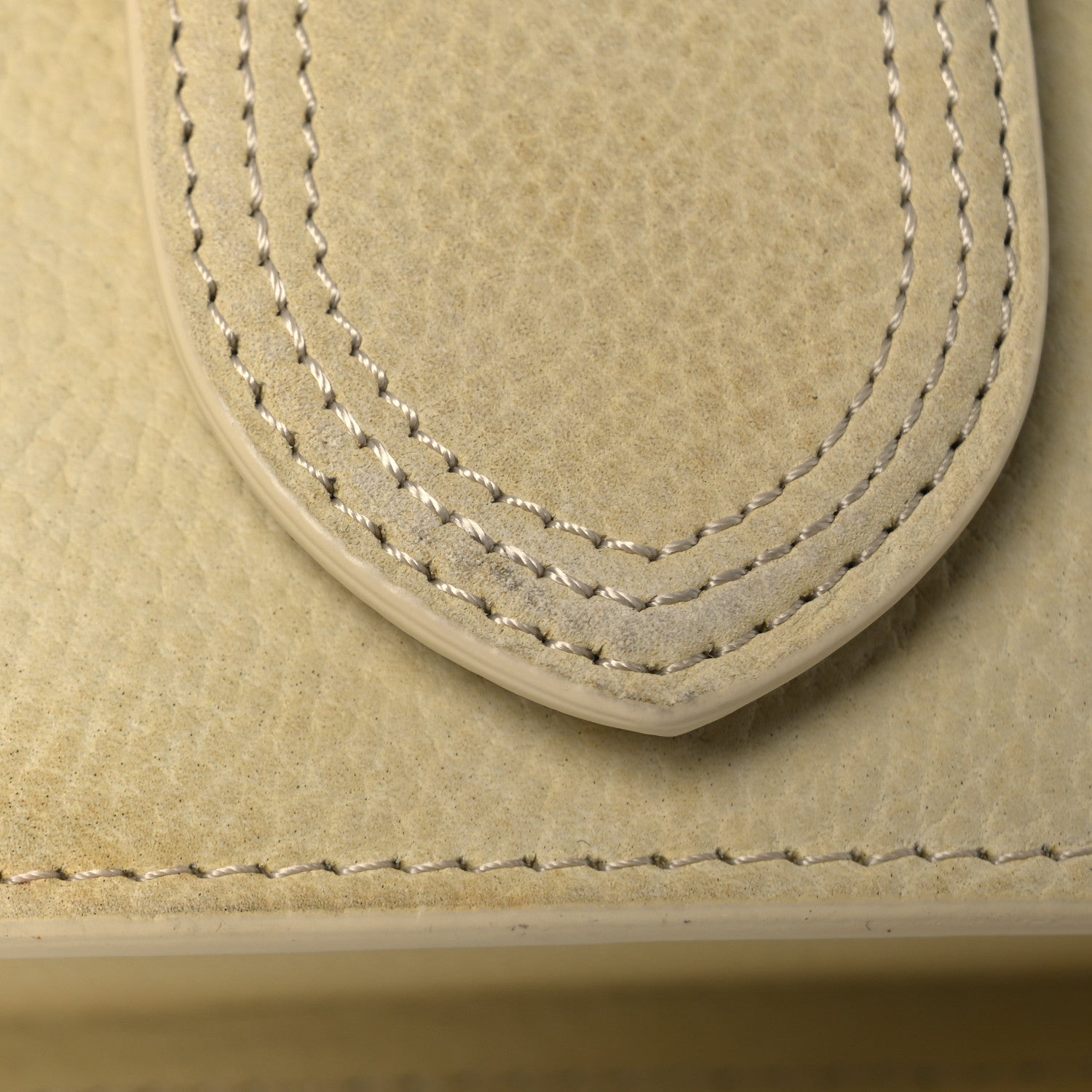 Grained Calfskin Le Grand Bambino Light Yellow