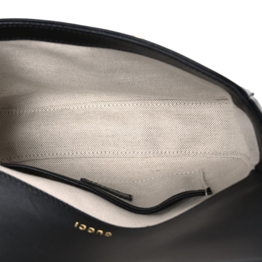 Arabella Calfskin Horsebit 1955 Shoulder Bag  Black