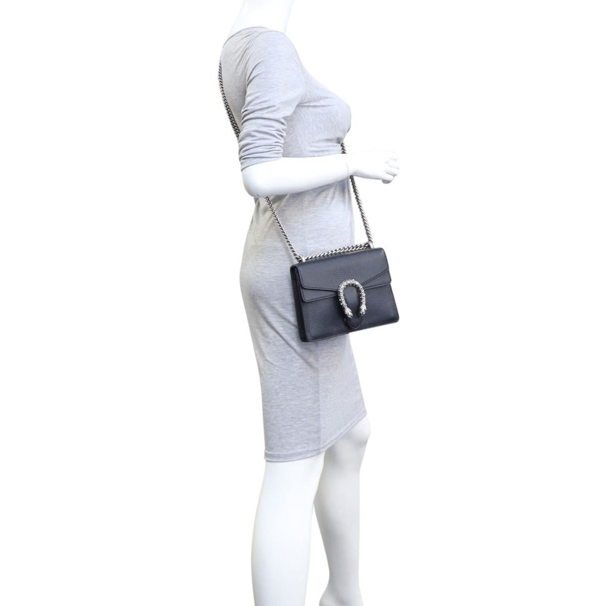 Gucci Dionysus Mini Leather Shoulder Bag