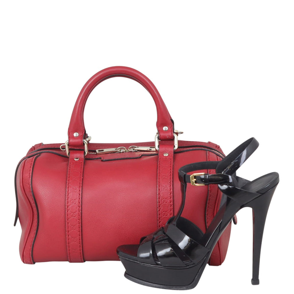 Gucci Guccissima Trim Joy Boston Small