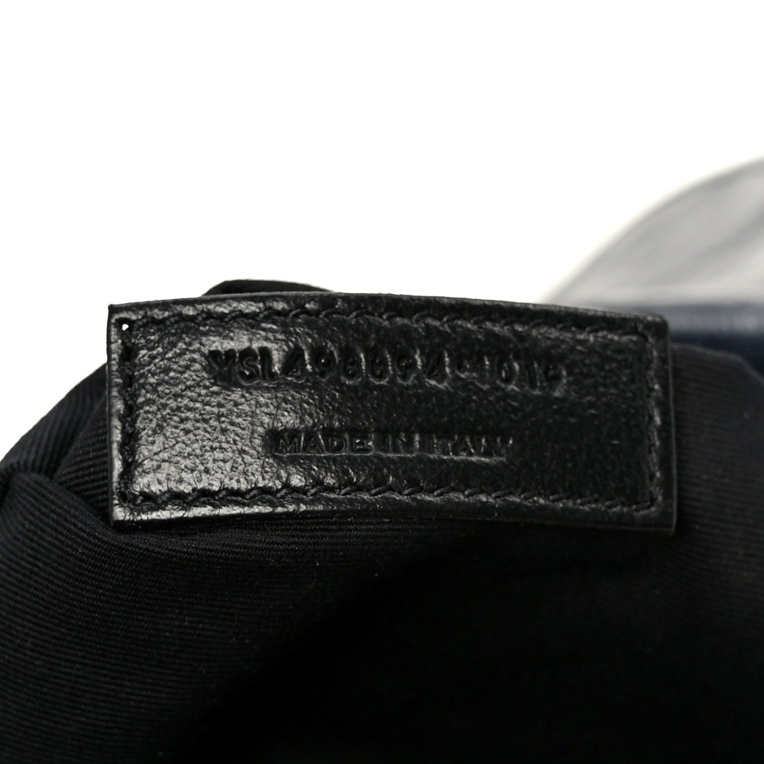Crinkled Calfskin Matelasse Monogram Medium Niki Chain Satchel Deep Marine