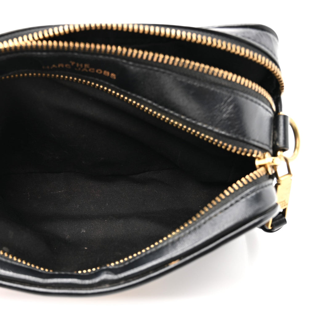Lambskin Quilted The Softshot 21 Bag Black