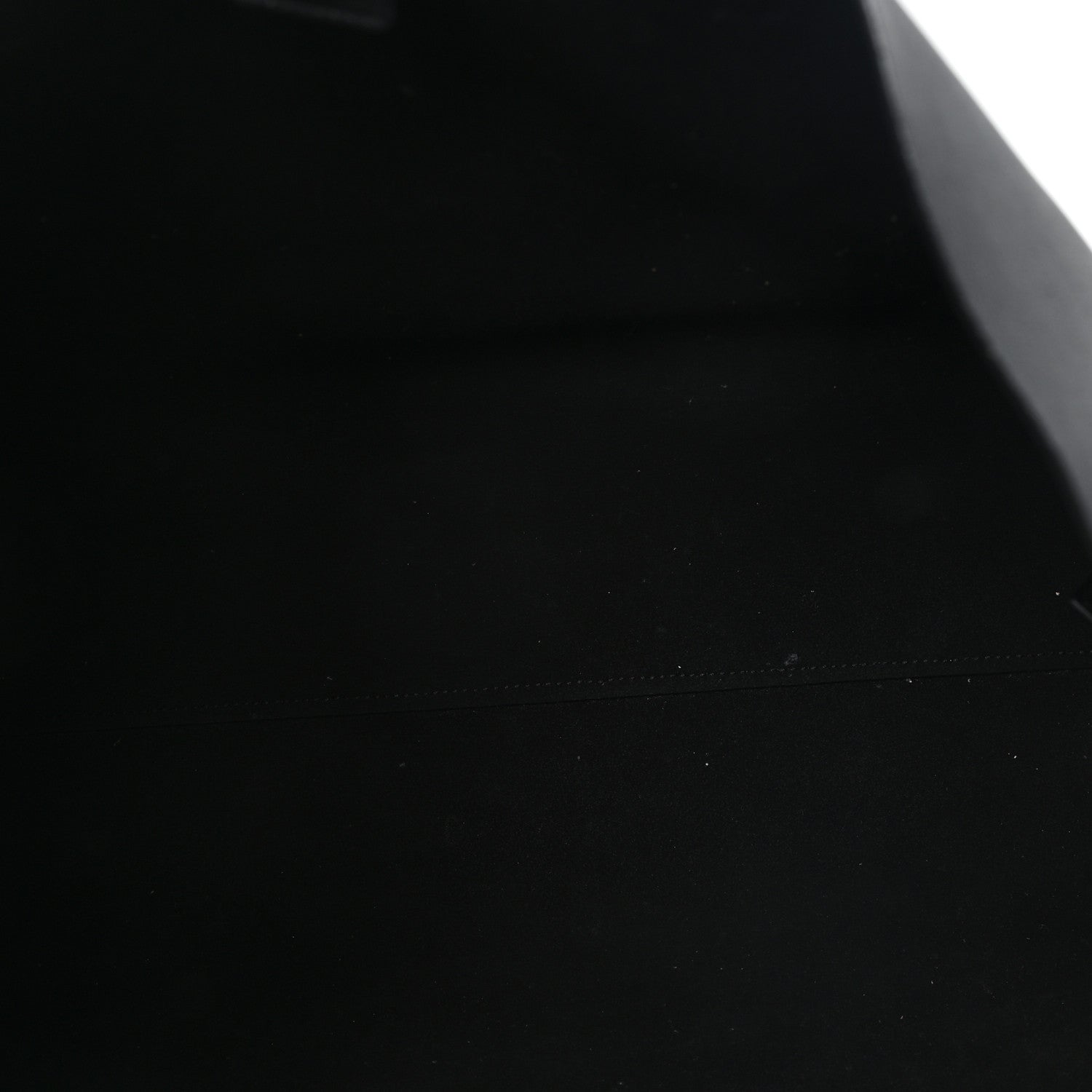 Calfskin Large Shopping Tote Black