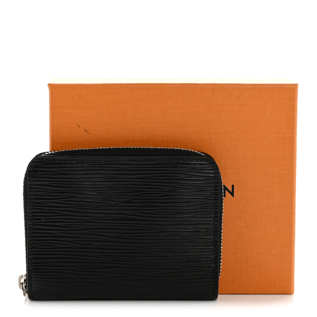 Epi Zippy Coin Purse Black