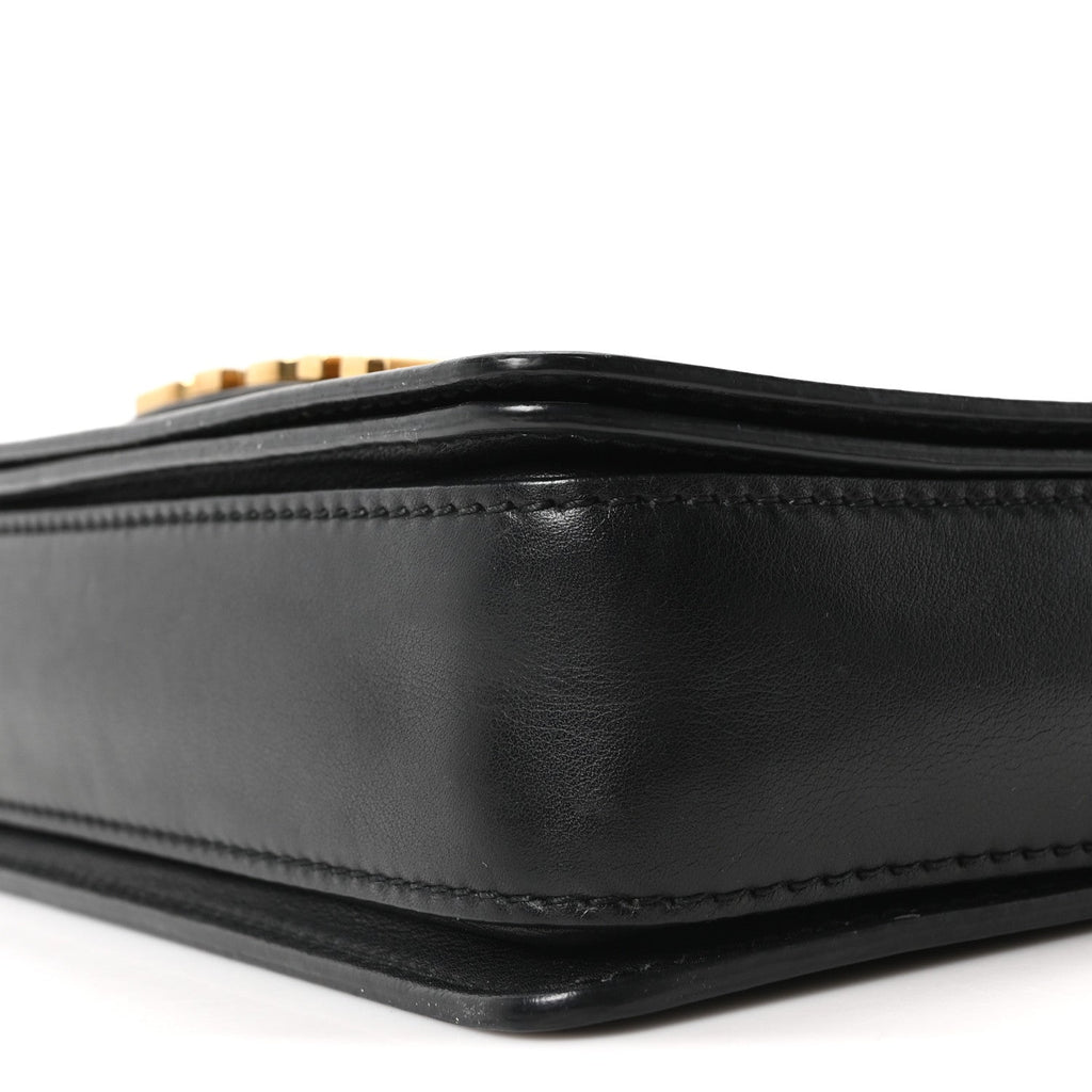 Smooth Calfskin Dio(r)evolution Flap Bag Black