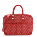 Goyardine Ambassade MM Briefcase Red