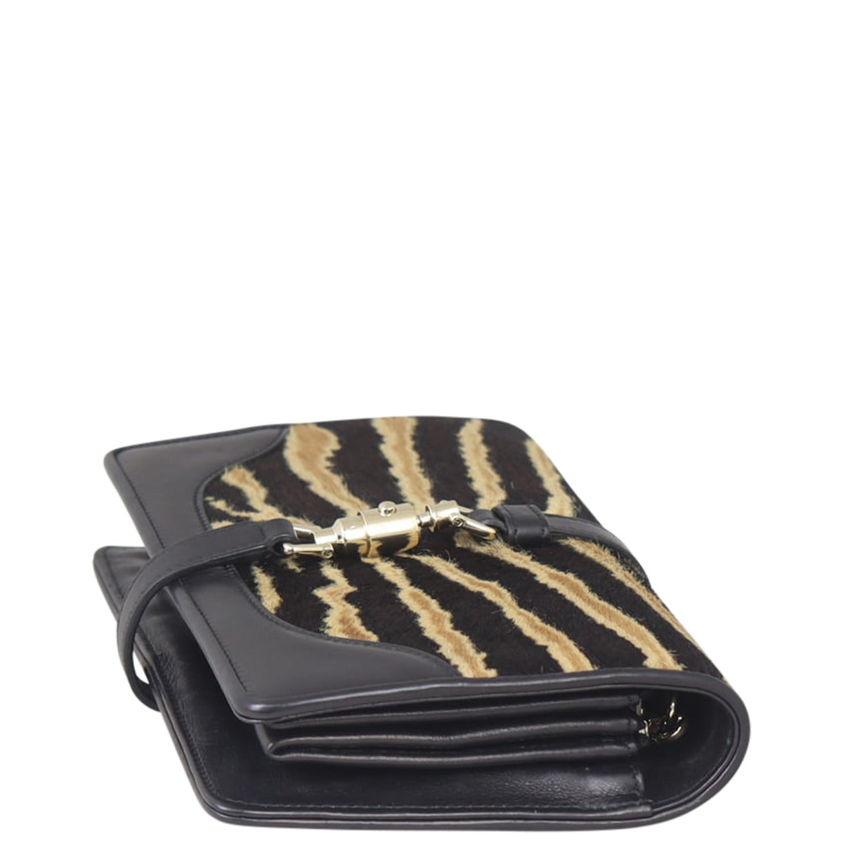 Gucci Pony Hair Broadway Chain Wallet