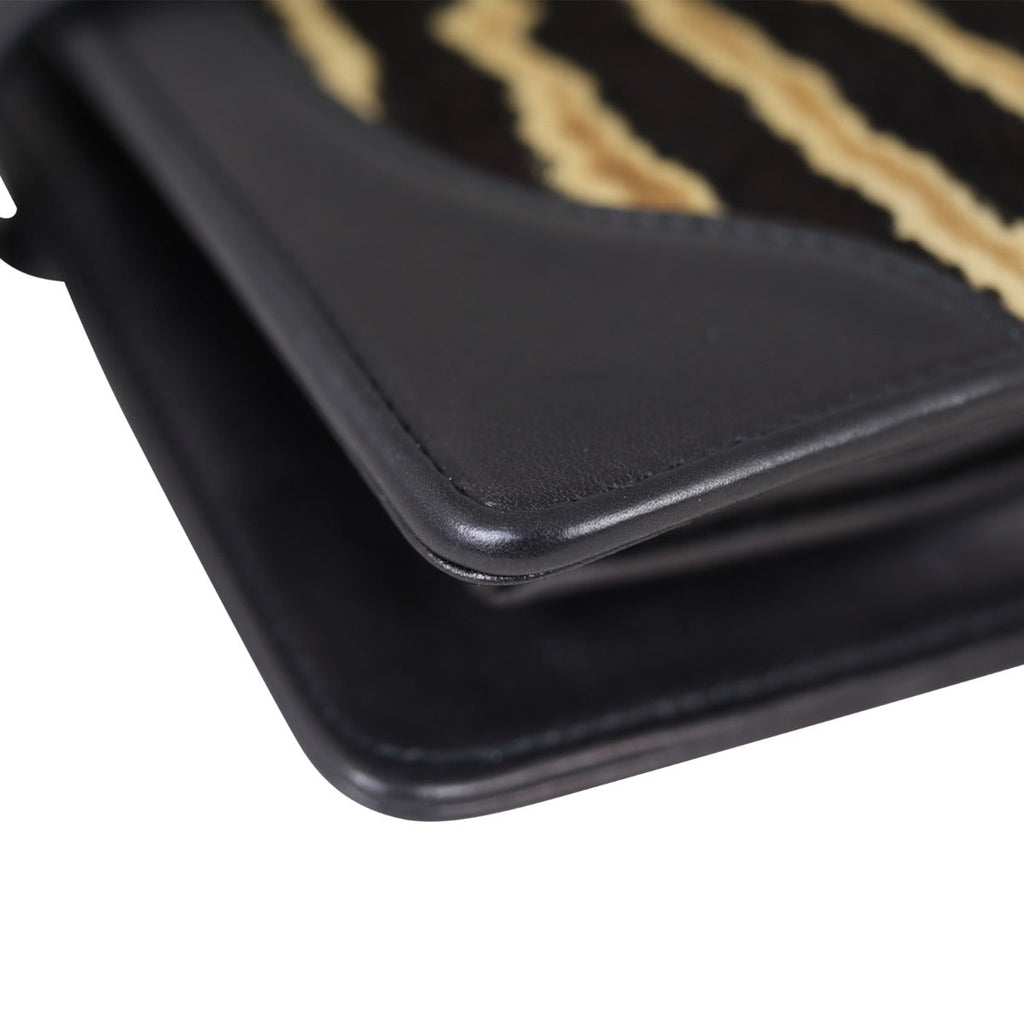 Gucci Pony Hair Broadway Chain Wallet