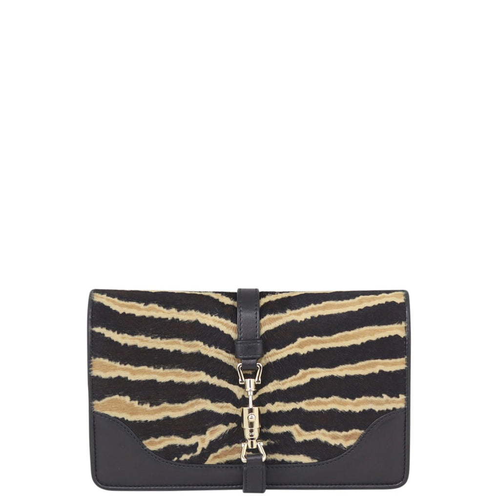 Gucci Pony Hair Broadway Chain Wallet