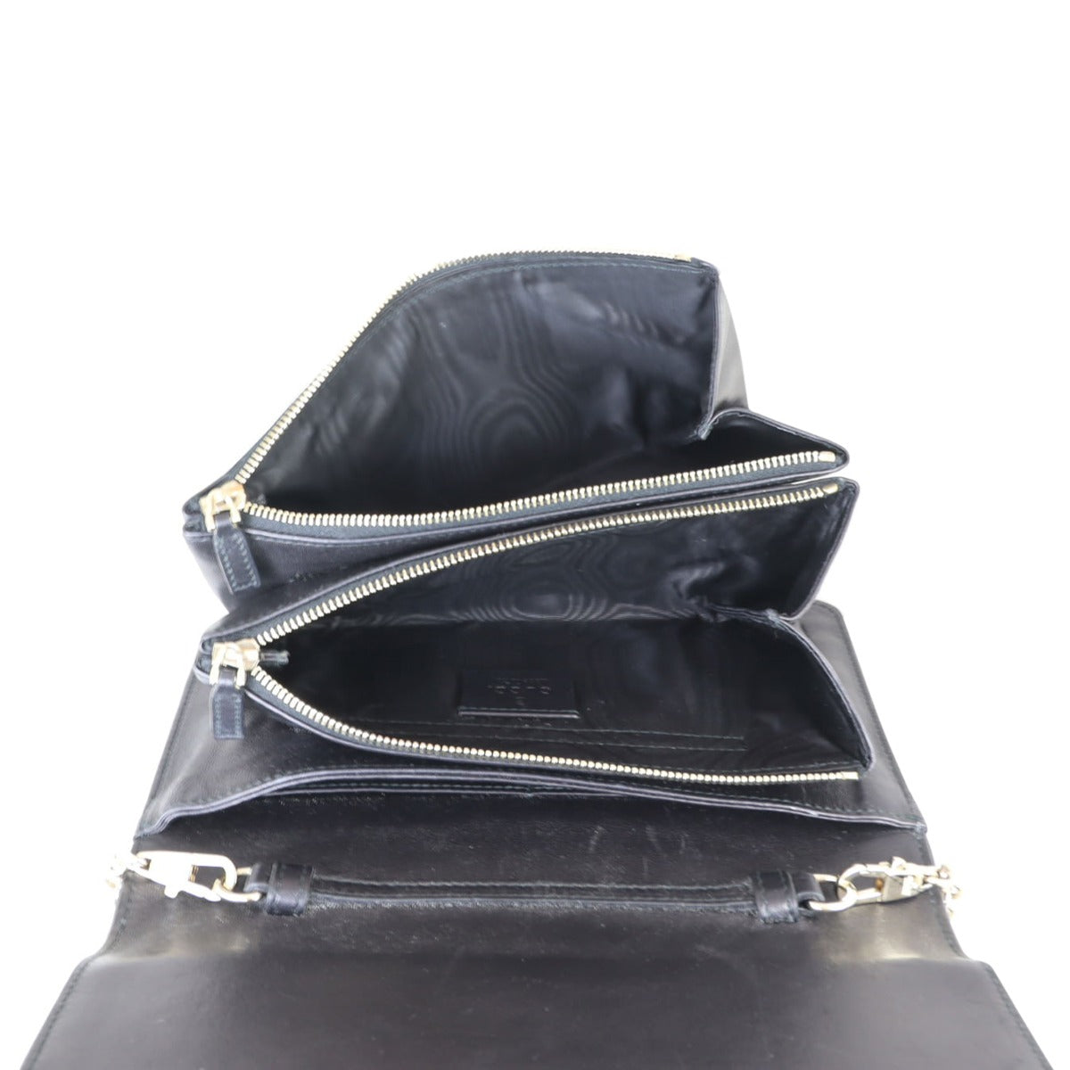Gucci Pony Hair Broadway Chain Wallet