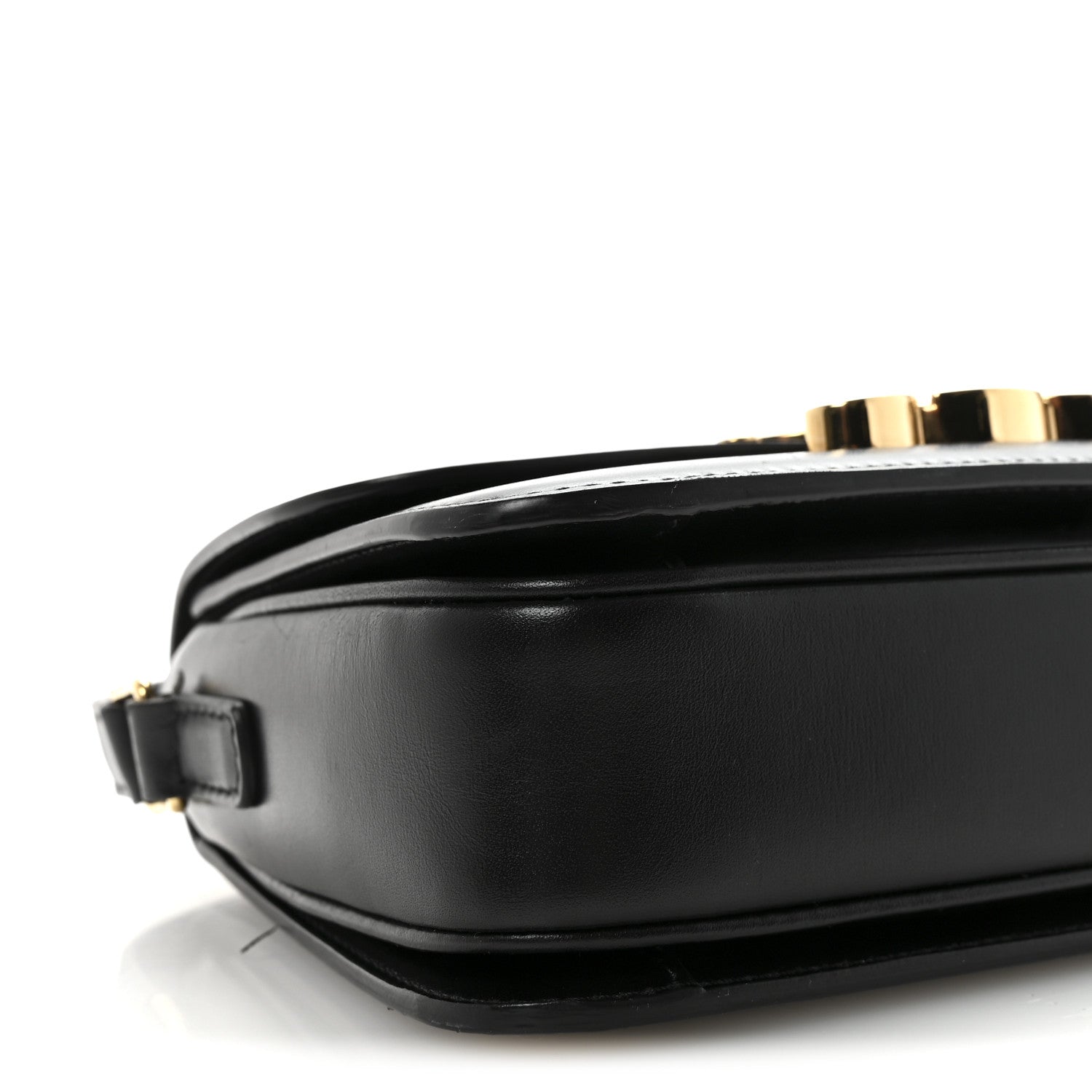 Shiny Calfskin Teen Triomphe Black