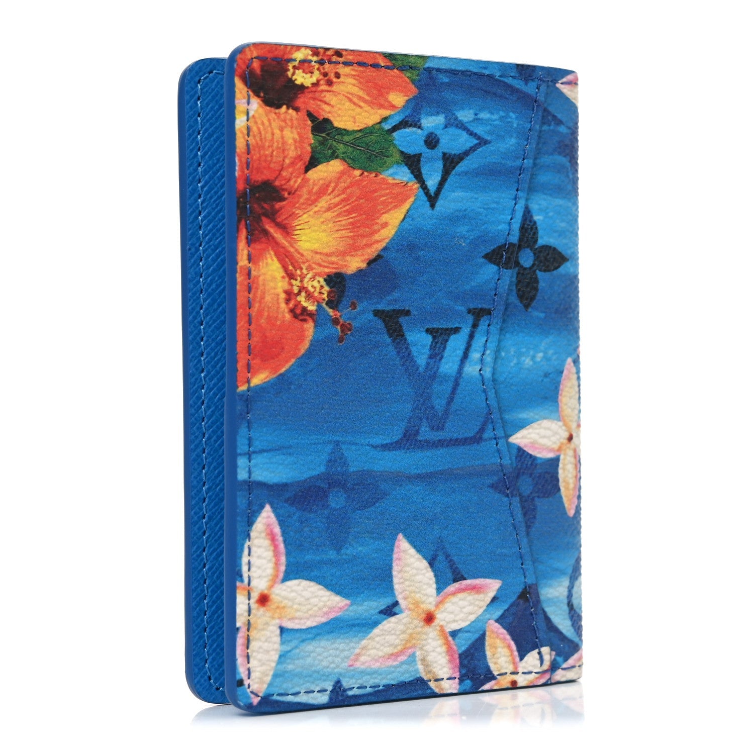 Monogram Surfin' Pocket Organizer NM Blue
