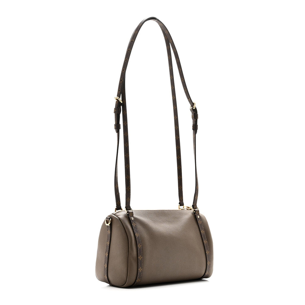 Calfskin Monogram Express PM  Smoke Gray