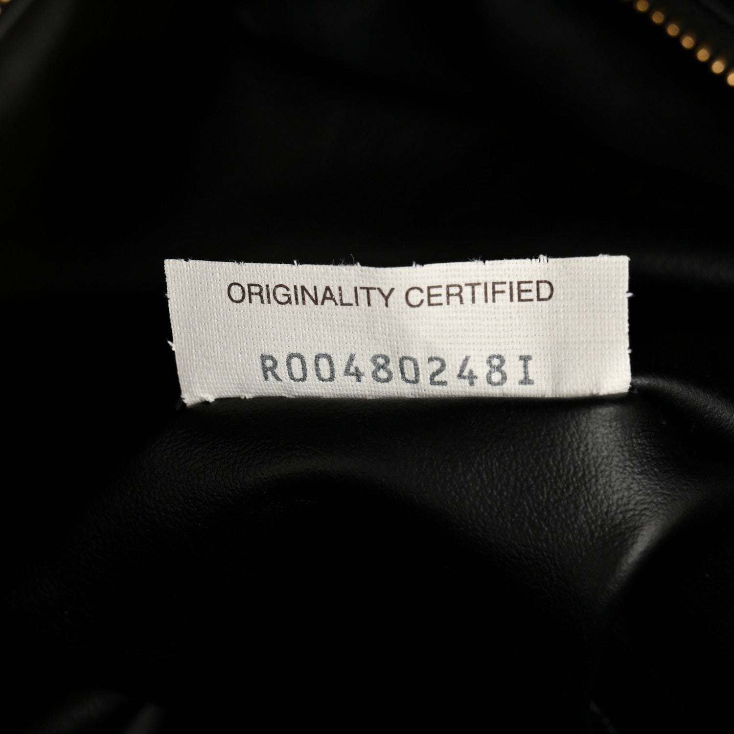 Calfskin Intrecciato Large Hop Black